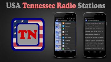 USA Tennessee Radio Stations poster