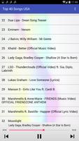 Top 40 Songs USA ! MP3 capture d'écran 1