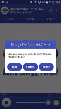 Screenshot 9 for Energy FM Cebu 94.7 Mhz
