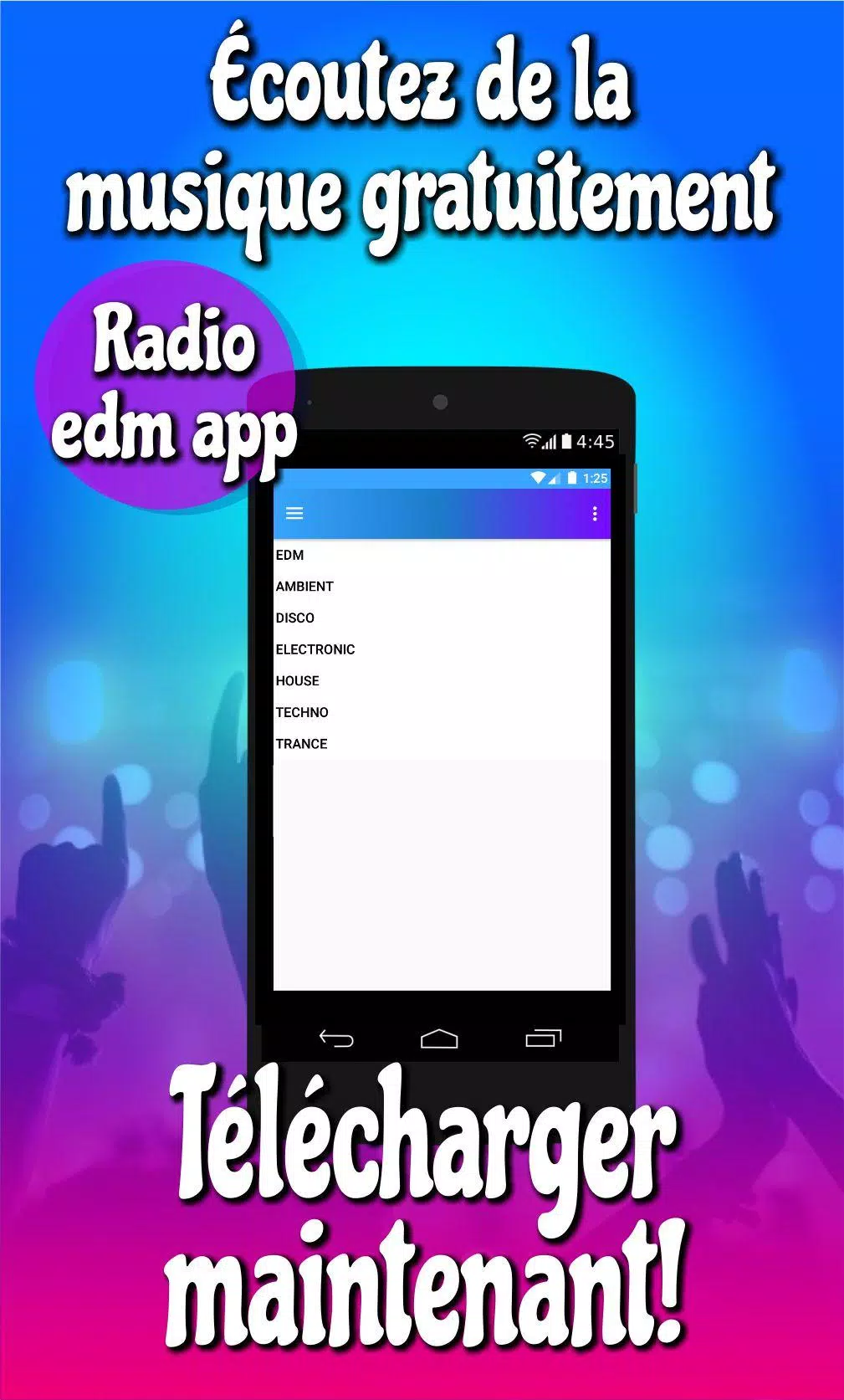 Free edm music radio edm music app: best edm app APK pour Android  Télécharger