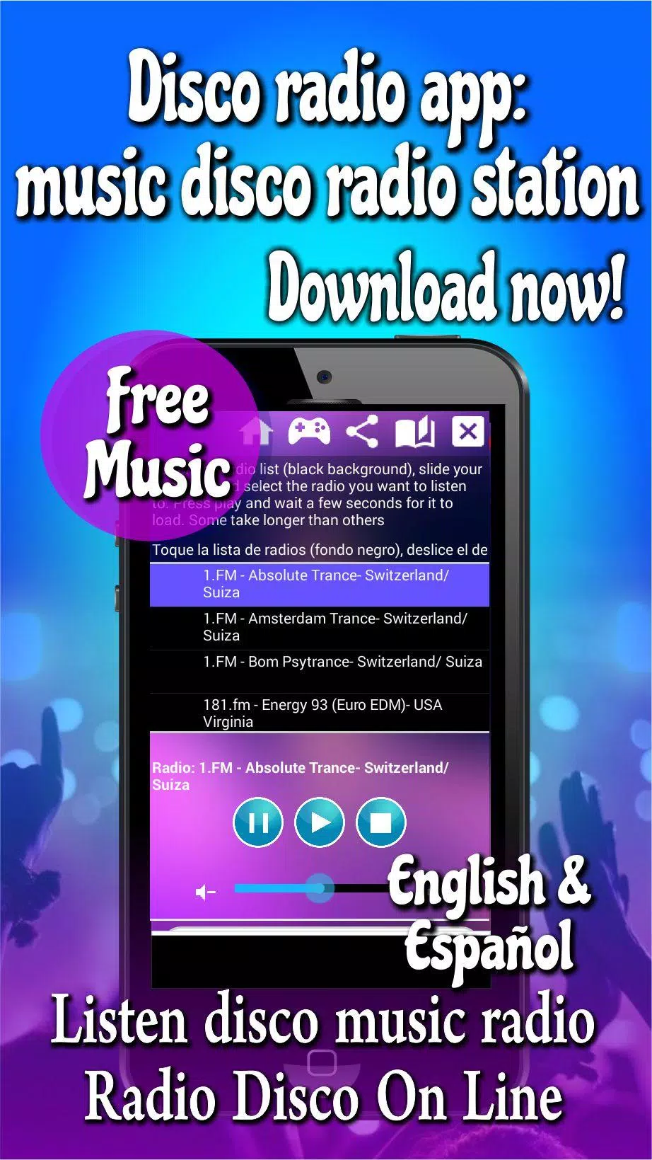 Disco radio app: music disco APK for Android Download