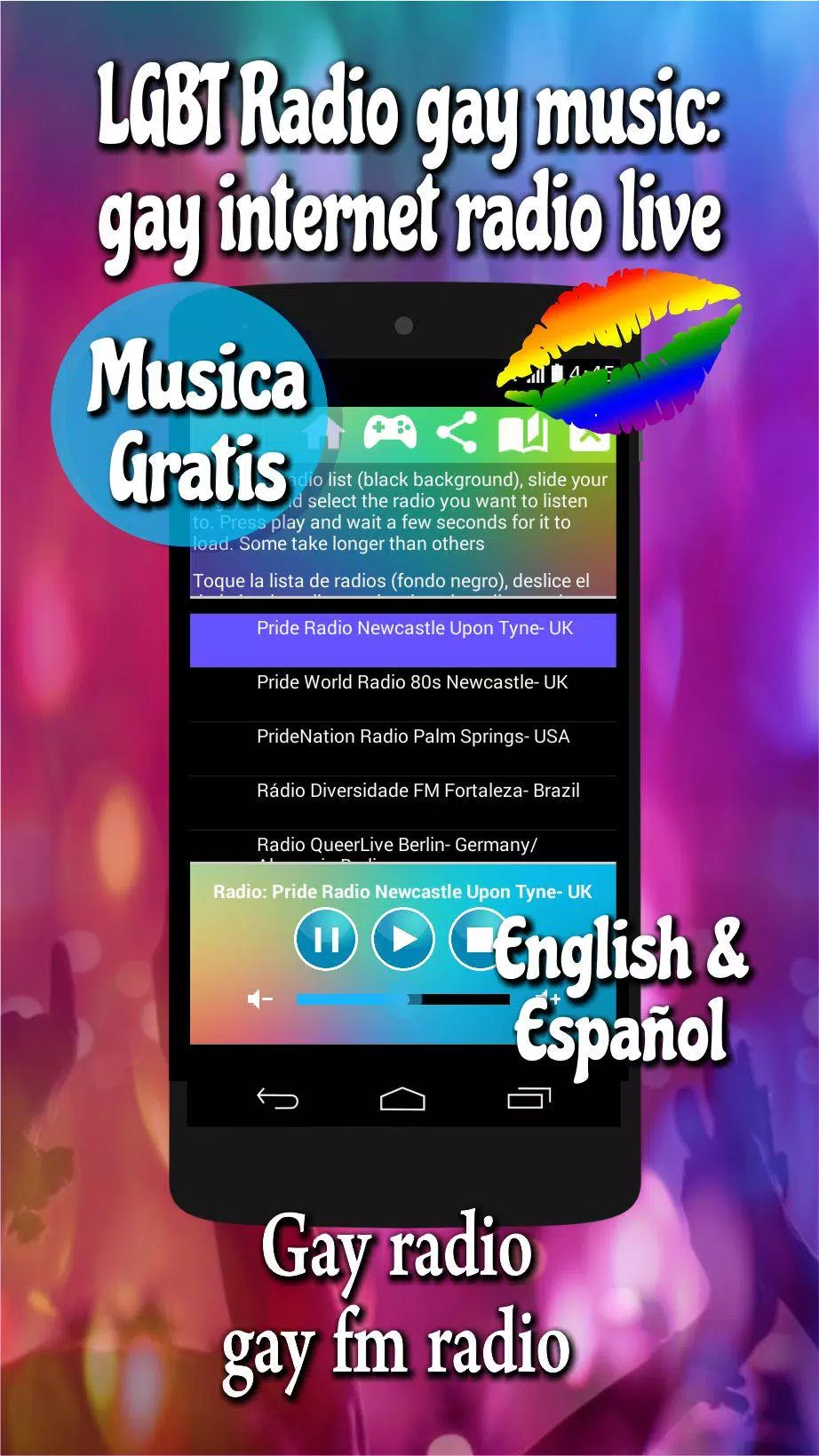 LGBT Radio gay music: gay internet radio live APK for Android Download