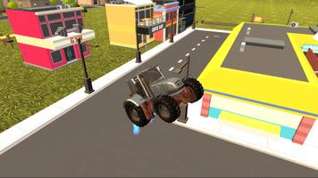 Flying Tractor Ride Simulator captura de pantalla 1