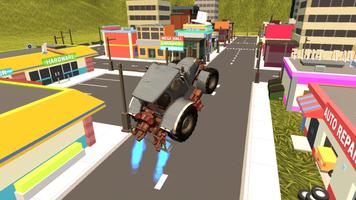 Flying Tractor Ride Simulator captura de pantalla 3