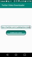 Twitter Video Downloader تصوير الشاشة 2