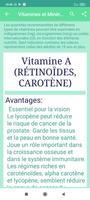 Légumes Vitamines capture d'écran 3