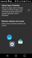 Iconos Flotantes captura de pantalla 2