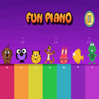 Fun Piano for Kids icône