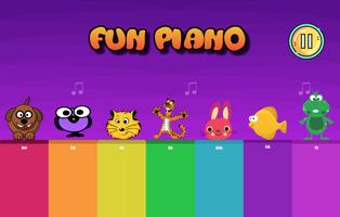 Fun Piano for Kids capture d'écran 1