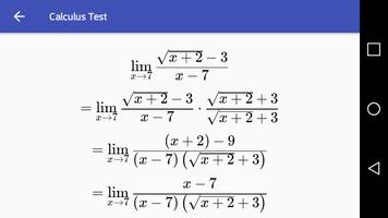 Tests de pratique du Calcul capture d'écran 3