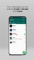 Fake Chat - Conversation Creator (WhatsFake) تصوير الشاشة 1
