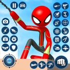 Spider Stickman 3D Spider Game Zeichen