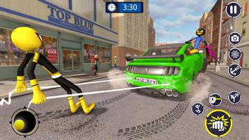 Spider Stickman 3D Spider Game Plakat