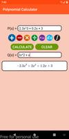 Polynomial Calculator تصوير الشاشة 3
