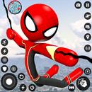 Spider Stickman Rope Hero Game APK