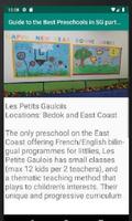 Guide to the Best Preschools in SG part-2 Affiche