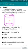 Geometry Formula with Practice स्क्रीनशॉट 2