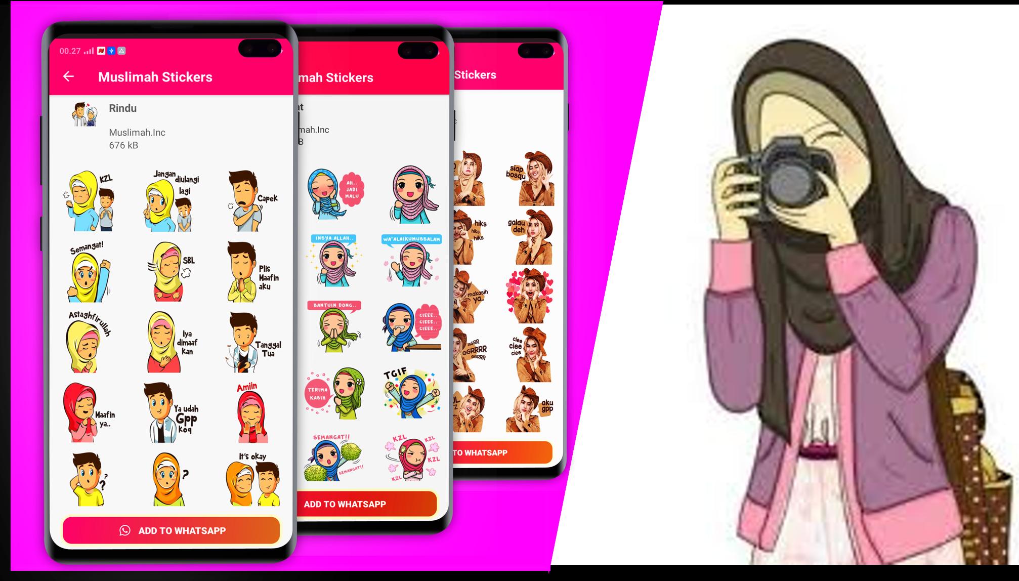 Muslimah Sticker Untuk Wa Versi Baru 2019 For Android Apk Download