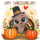 thanksgiving day أيقونة