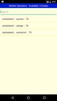 Country Codes - Switzerland screenshot 3
