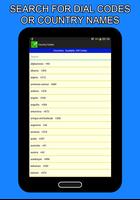 Country Codes capture d'écran 1