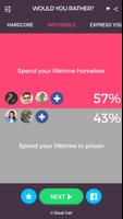 برنامه‌نما Would You Rather - Social Game عکس از صفحه