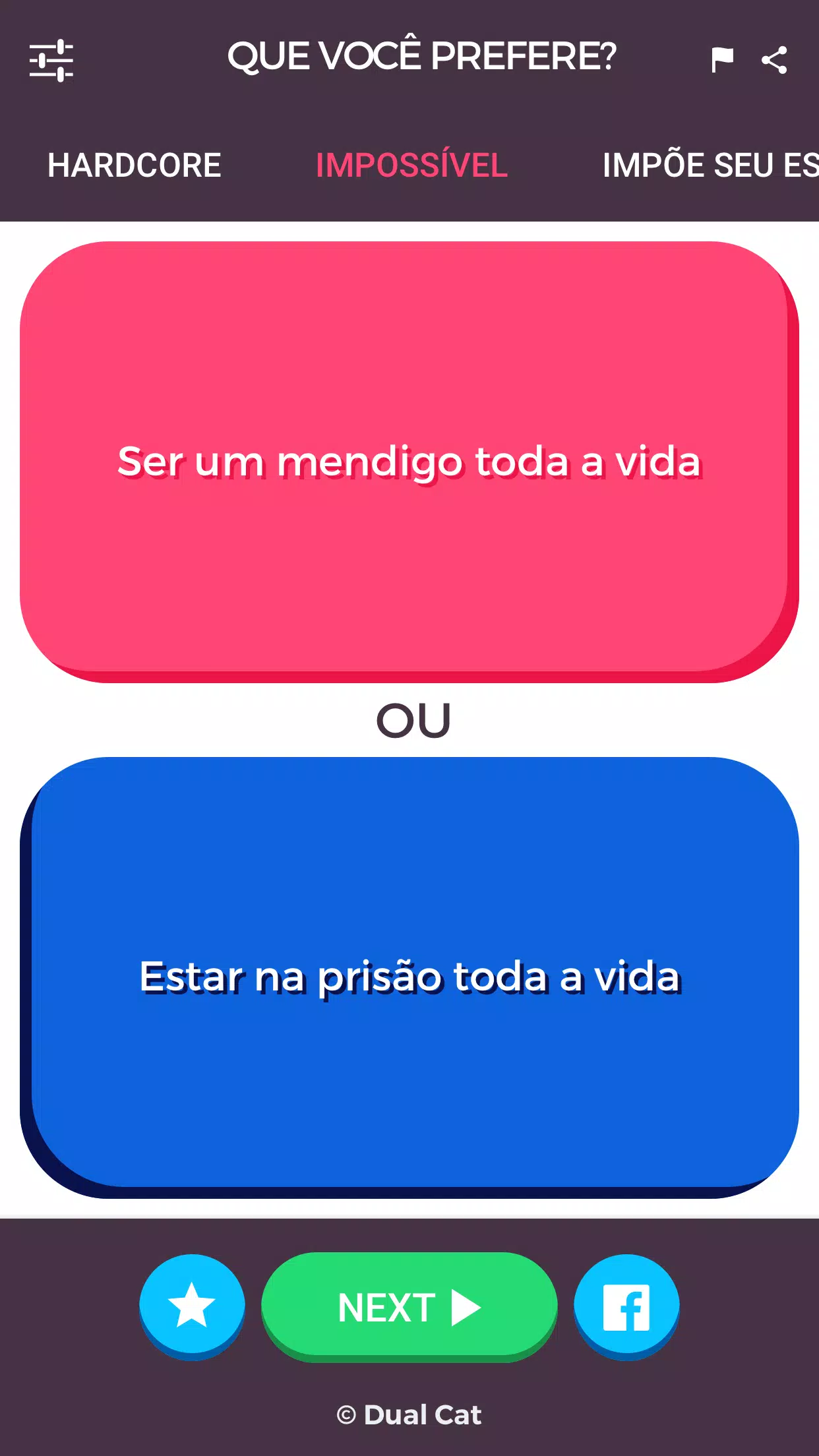 Você Prefere O Jogo Perguntas na App Store