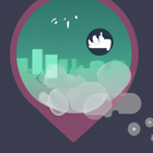 Air Quality city icône