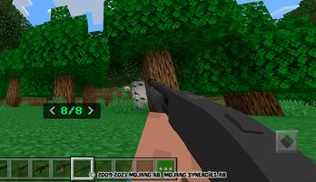weapons mod for minecraft pe ポスター
