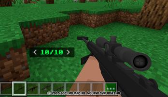 weapons mod for minecraft pe Screenshot 2
