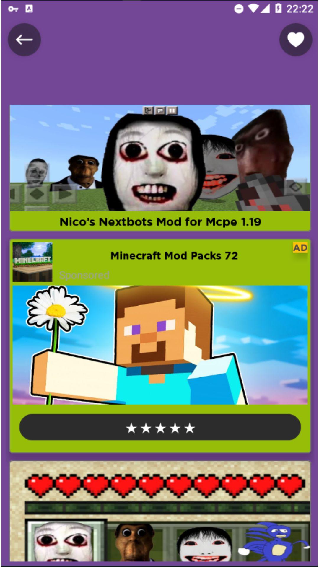 Download Nextbot mod for Minecraft PE android on PC