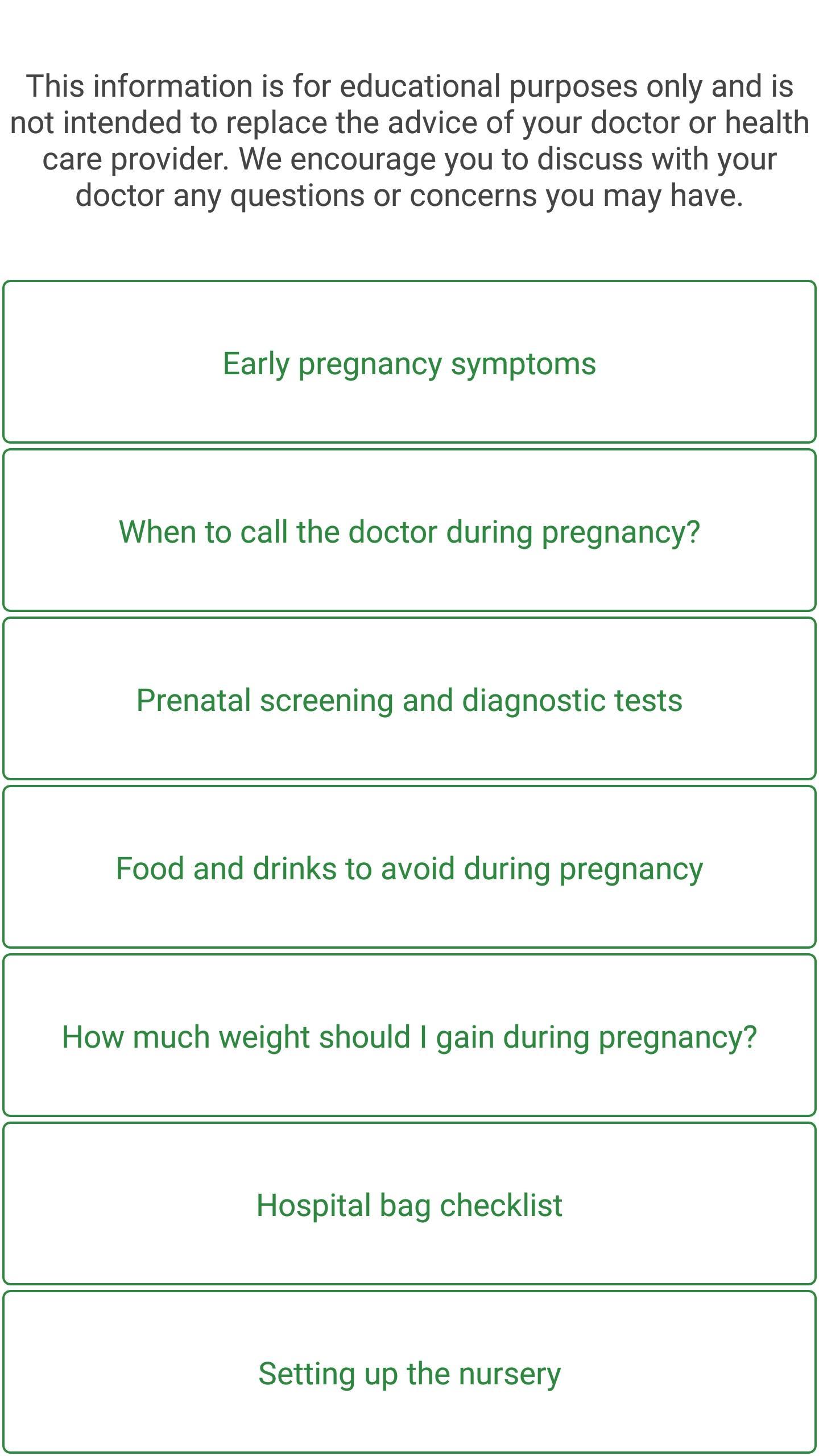 pregnancy due date calculator and calendar for android pregnancy weekly calendar by due date