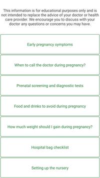 Pregnancy Due Date Calculator and Calendar 截图 20