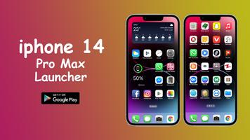 iphone 14 pro max launcher ポスター