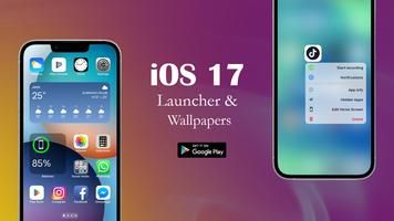 iOS 17 Launcher & Wallpapers capture d'écran 1