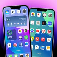 iOS 17 Launcher & Wallpapers capture d'écran 2