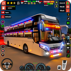 Moderno Autobús Sim Juegos icono
