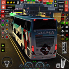 Moderno Autobús Sim Juegos icono