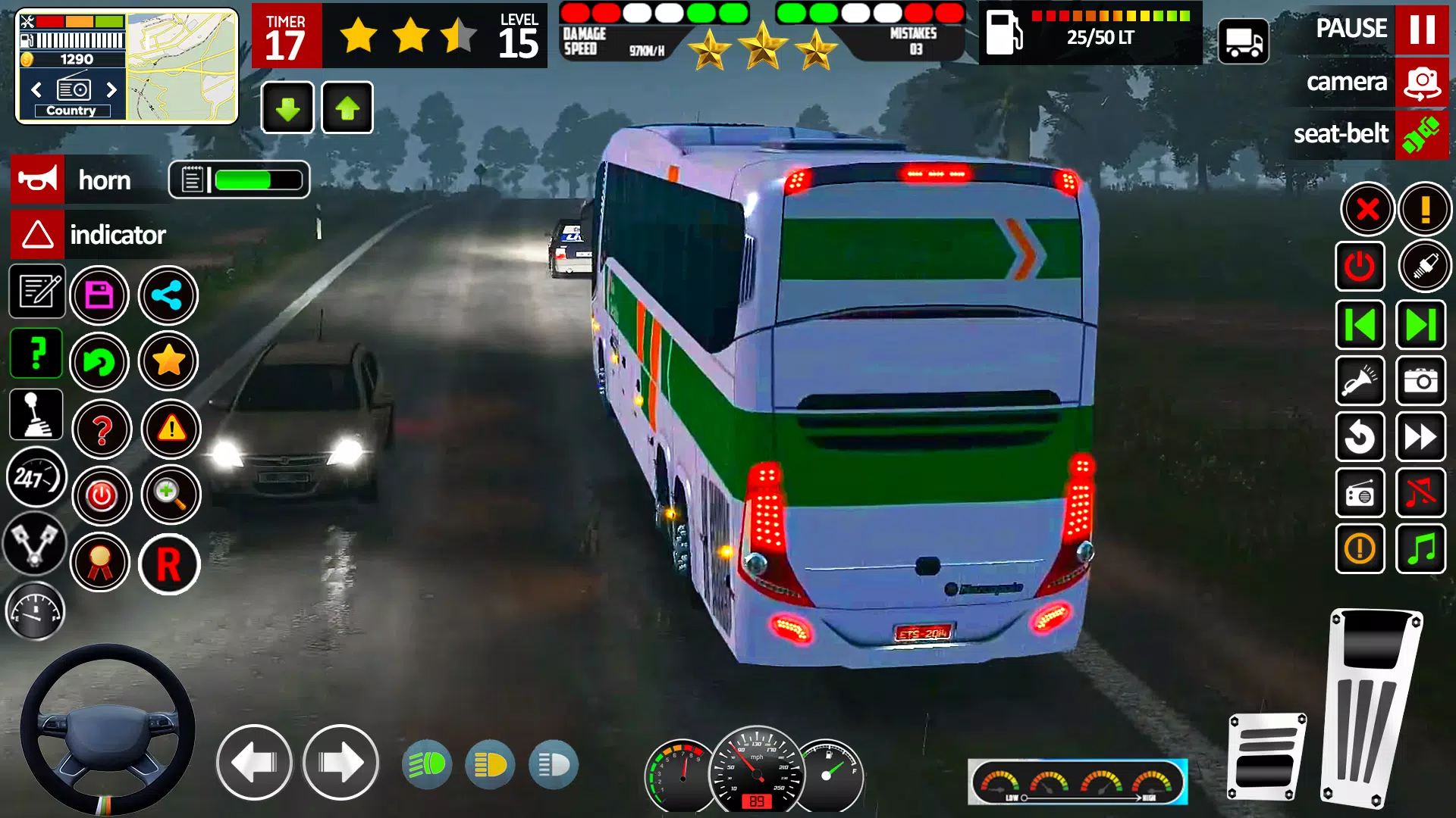 Download do APK de Ônibus escolar dirigindo jogo para Android