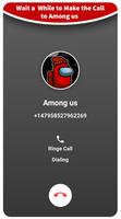 fake Video call among تصوير الشاشة 1