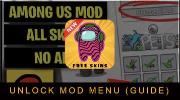 Mod for among us, Free skins menu(guide) Affiche