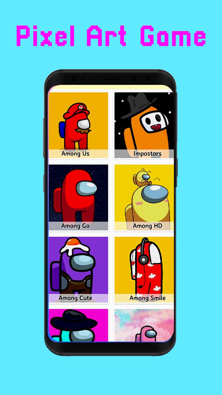 Coloring Among Us By Number Paint Color Pixelart For Android Apk Download Coloring Among Us By Number Paint Color Pixelart For Android Apk Download