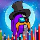 Among US FanArt Boyama Kitabı APK