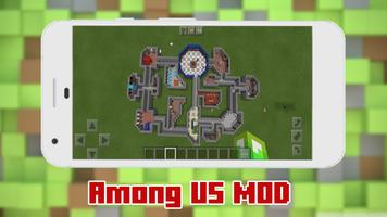 Map Among US for Minecraft PE captura de pantalla 2