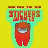 Stickers mèmes parmi nous - WAStickerApps icône