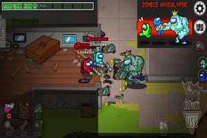 Zombie Apocalypse in Among Us screenshot 3