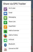 GPS Tracker capture d'écran 1