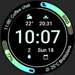 Athlete 2: Watch face