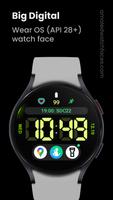 Big Digital: Watch face poster