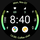 Awf Fit X: Wear OS 3 face آئیکن